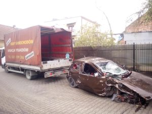 Rozładunek samochodu STEBAR